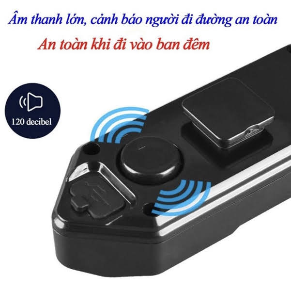 Đèn xi nhan FY-1820 sạc usb có còi gắn xe đạp 4 - Xe đạp đường phố Den xi nhan fy1820 co coi gan xe dap 04 - Xe đạp đường phố