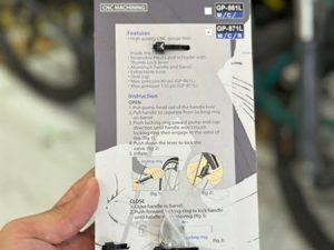 Bơm tay xe đạp Giyo GP-871L vỏ inox (Taiwan) 3 - Xe đạp đường phố bom tay xe dap giyo gp 871l vo inox 03 - Xe đạp đường phố