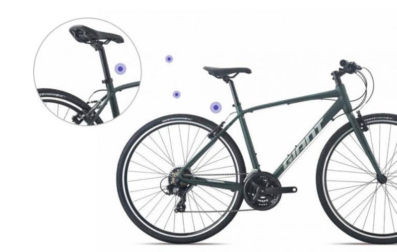 Xe đạp đường phố GIANT ESCAPE 3 2024 4 - Xe đạp đường phố coc yen xe dap duong pho giant escape 3 2024 - Xe đạp đường phố