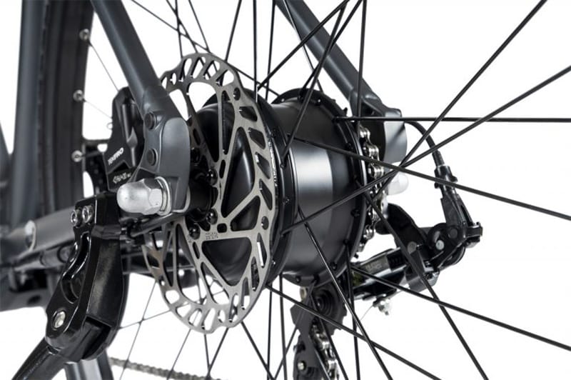 Xe đạp trợ lực điện GIANT ESCAPE E+ 2024 12 - Xe đạp đường phố phanh dia dau xe dap giant escape e 2024 - Xe đạp đường phố