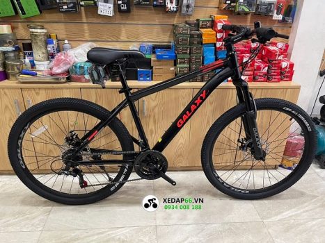 xe dap dia hinh mtb galaxy a5 2024 den do - Xe đạp đường phố