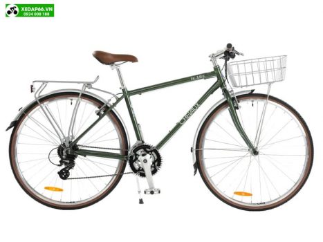 Xe đạp đường phố City Touring CHEVAUX FK MAX 2023 18 - Xe đạp đường phố xe dap duong pho chevaux fk max xanh la - Xe đạp đường phố