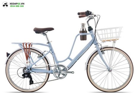 xe dap nu ginat momentum ineed latte 2025 xanh - Xe đạp đường phố