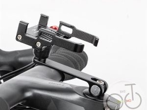 Kẹp điện thoại nhôm Promend SJJ 296B gắn xe đạp (bắt ốc stem)