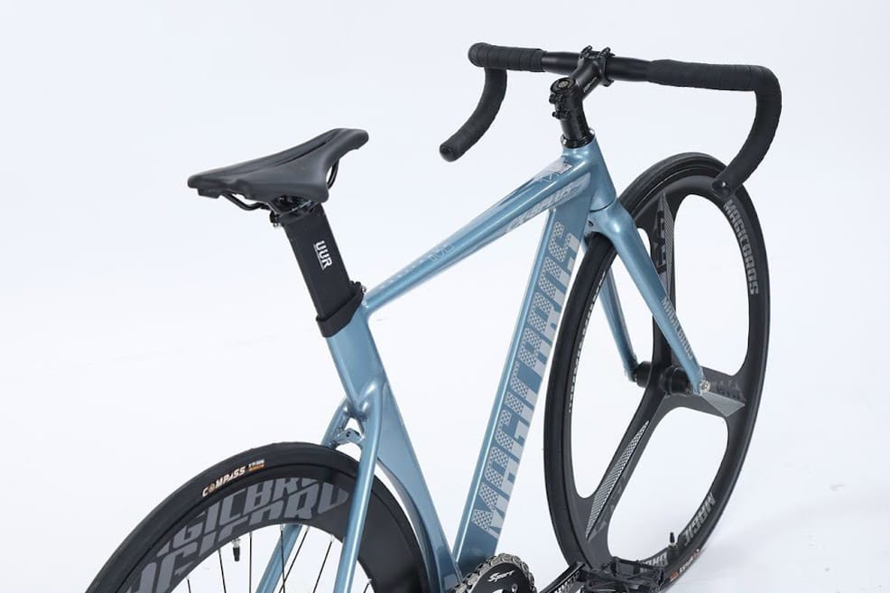 Xe đạp thể thao Fixed Gear MAGICBROC CX8 PLUS nhôm 3 đao 11 - Xe đạp đường phố khung xe dap fixed gear magicbros cx8 plus xanh nhat - Xe đạp đường phố