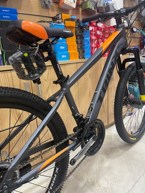 khung xe dap trinx GT24 ghi cam - Xe đạp đường phố