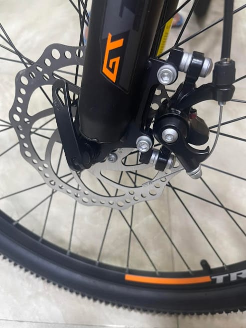 phanh dia truoc xe dap trinx GT24 - Xe đạp đường phố