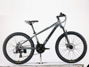 xe dap dia hinh trinx GT24 ghi den - Xe đạp đường phố