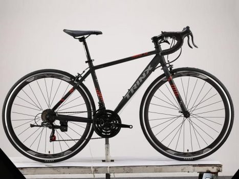 xe dap dua road trinx tempo 1.0 2025 den do - Xe đạp đường phố