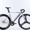 Xe đạp thể thao Fixed Gear MAGICBROC CX8 PLUS nhôm 3 đao 5 - Xe đạp đường phố xe dap fixed gear magicbros cx8 plus bac - Xe đạp đường phố