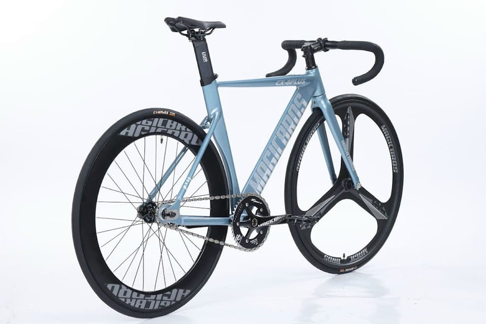 Xe đạp thể thao Fixed Gear MAGICBROC CX8 PLUS nhôm 3 đao 10 - Xe đạp đường phố xe dap fixed gear magicbros cx8 plus xanh nhat 02 - Xe đạp đường phố